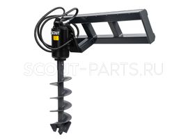 Ямобур со сверлом Ø 300 мм на еврорамку SCOUT FEL-TB