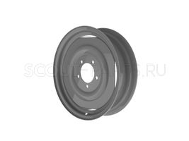 Диск колесный 4.00"-7.50"-12.00" серый 5х140