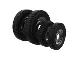 Колеса 7.50" - 12.00" 6х161 / 11.20" - 20.00" 6х180 газонный протектор тракторов SERIES TE, в сборе