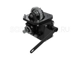 Коробка раздаточная привода переднего моста ZYZKION TB554 шасси TB, в сборе