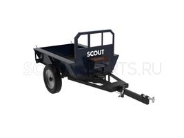 Прицеп (полуприцеп) SCOUT 1ПТС-1T к мотоблоку