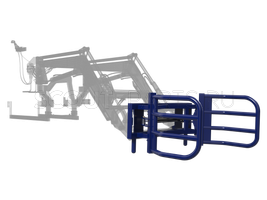 Захват (кантователь) тюков сена под еврорамку