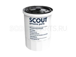 Фильтр масляный SCOUT JX1012 / 1013A, YC6108G / YC6В125, 640-1012240-937 / M3000-1012240A