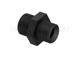 Штуцер РВД переходной DK М18х1,5 (Ш) - DK М20х1,5 (Ш)