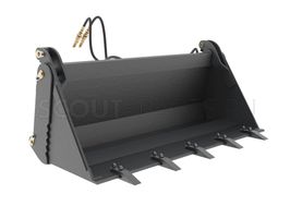 Ковш челюстной фронтальных погрузчиков FEL-TE