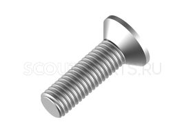 Винт М10-35 с потайной головкой и внутренним шестигранником