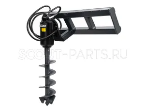 Ямобур со сверлом Ø 300 мм на еврорамку SCOUT FEL-TB