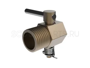 Кран системы охлаждения сливной R190 / R195 / ZS1100 / ZS1115