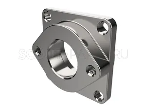 Крышка под вал коробки раздаточной привода переднего моста ZYZKION TB554 шасси TB