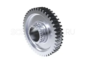 Колесо зубчатое Z46 28 шлицов L-пониженной передачи шасси TB