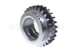 Колесо зубчатое Z28 28 шлицов L - H-пониженных передач шасси TB