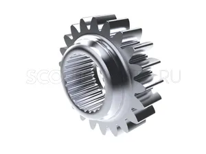 Колесо зубчатое Z21 25 шлицов четвертой передачи шасси TB