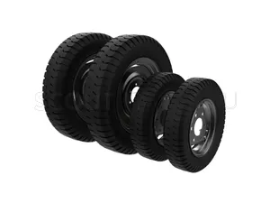 Колеса 7.50" - 12.00" 6х161 / 11.20" - 20.00" 6х180 газонный протектор тракторов SERIES TE, в сборе