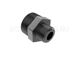 Штуцер РВД переходной BSPP 1/2 - DK М16х1,5 (Ш)