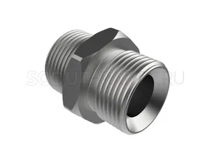 Штуцер РВД проходной DK М22х1,5 (Ш) - DK М22х1,5 (Ш)