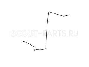 Шланг отопителя DN14 L3700