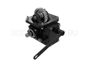 Коробка раздаточная привода переднего моста ZYZKION TB554 шасси TB, в сборе