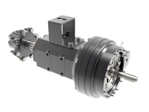 Полуось левая шасси TB, в сборе