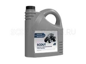 Масло гидравлическое SCOUT HVLP 46, 4 л