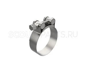 Хомут силовой одноболтовый 68-73 / 24 W1