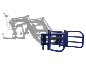 Захват (кантователь) тюков сена под еврорамку