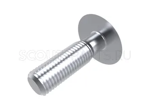 Болт М16-55 со сферической головкой