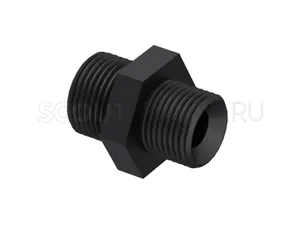 Штуцер РВД переходной DK М18х1,5 (Ш) - DK М20х1,5 (Ш)