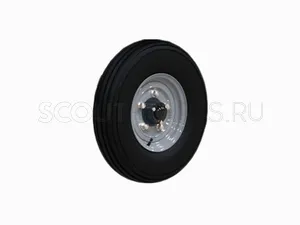 Колесо 6.00"-12.00" продольный протектор 5х136, в сборе
