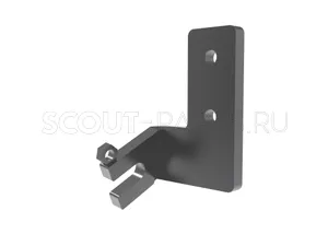 Кронштейн крепления троса рычага стояночного тормоза левый шасси TB