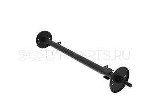 Ось L1400 прицепа SCOUT 1ПТС-1T к мотоблоку