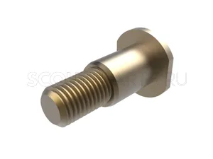 Палец 30х75 с резьбой М24-35