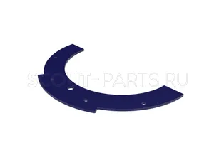 Пластина прижимная трубы отбрасывателя измельчителей BX42