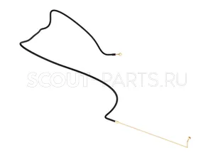 РВД 2SN AIR HOSE DN10 DKOS М18х1,5-0° - DKOS M22x1,5-0° L3430 Компрессора тракторов SERIES TB