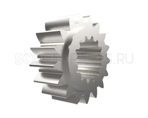 Колесо зубчатое Z17 14 шлицов шасси TY тракторов SERIES TY-504 / 504C