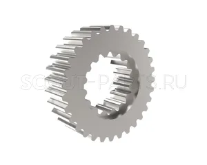 Колесо зубчатое Z16 Z31 шлицов с проточкой шасси TY тракторов SERIES TY-504 / 504C