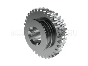 Колесо зубчатое Z33 / Z27 / Z6 2-4 передачи тракторов XТ-224 / 244