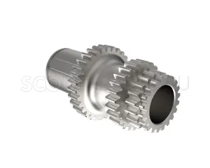 Вал Z20/Z20/Z26/Z31 L157 шасси TY тракторов SERIES TY-504 / 504C